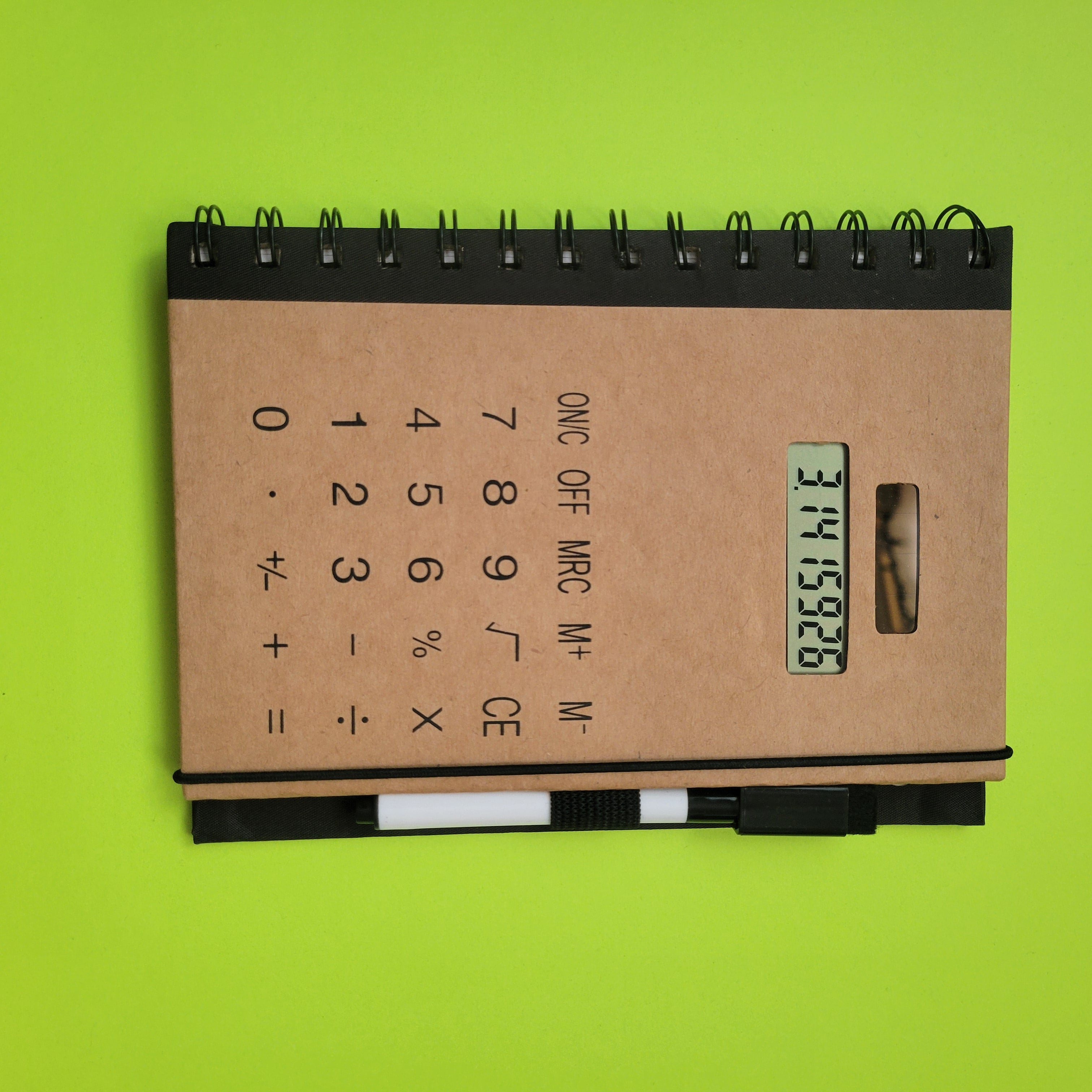 an image of a Notebook calculator